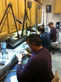 On-site jewelry repair, watch repair